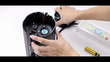 GOBO operating instructions for lamp replacement