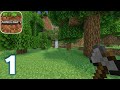 Minecraft mobile survival walkthrough part 1  the introduction  android no commentary