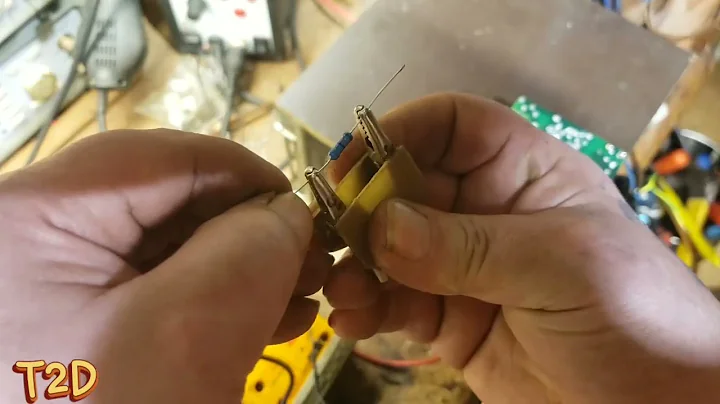 how I quickly modify the output voltage of switch mode power supplies...😁👍👍👍👍