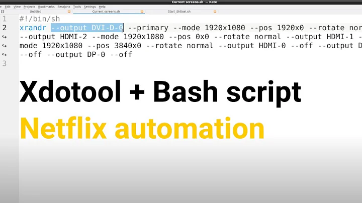 Using at, xdotool, and a Bash script to automate Netflix watching (Ubuntu 19.10)