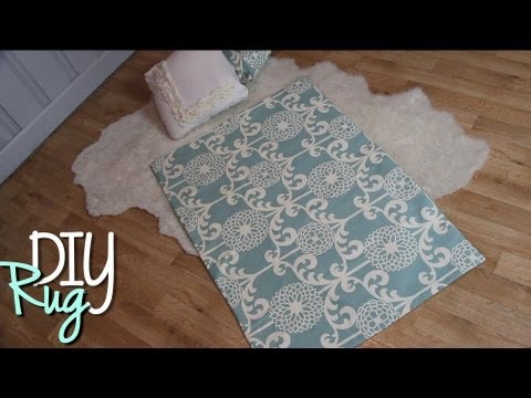 DIY Cute Rugs | Easy No Sew Home Decor