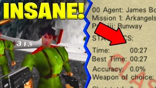 This New GoldenEye 007 World Record Is UNBELIEVABLE!