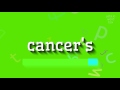 How to say "cancer
