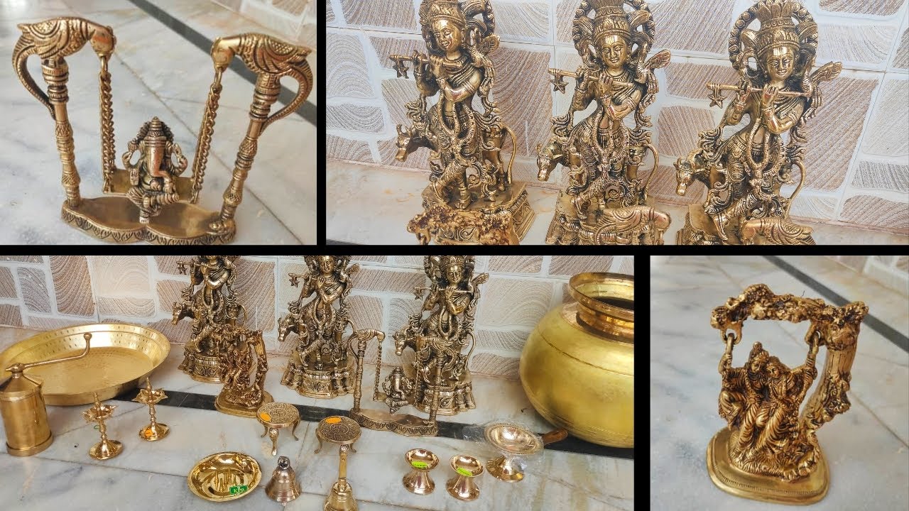 అజ్జరం లో తీసుకున్న ఇత్తడి కంచు వస్తువులు Ajjaram Brass Items Ajjaram Brass Items With Price