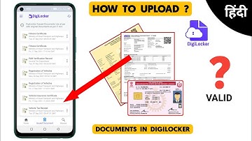 how to upload documents in digilocker | #Digilocker