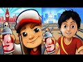 Shiva Subway Street Run 🆚 Subway surfers London Map Comparison