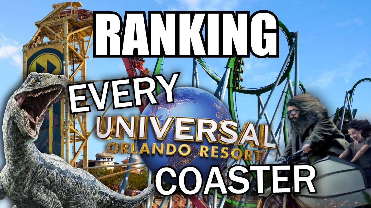 Every Roller Coaster at Universal Orlando RANKED! YouTube
