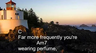 Stevie Wonder-Lately Lyrics on screen with chords Stevie Wonder-Lately Lyrics on screen with chords
