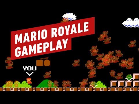 Mario Battle Royale Gameplay