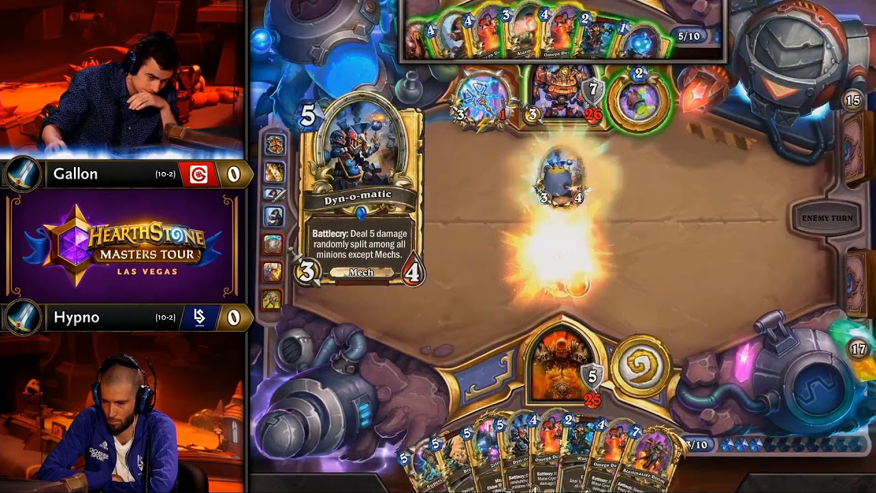 Hearthstone Masters Tour Las Vegas 2019: Hypno vs Gallon | Day 3 Groups