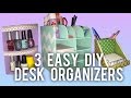 3 EASY DIY Desk Organizer Ideas 3 EASY DIY Desk Organizer Ideas