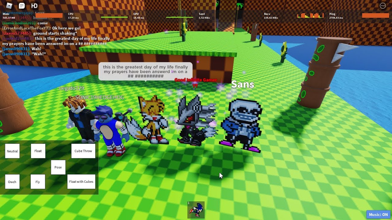 Infinite Plays Roblox Sonic RP: Advanced Rings Remake part 8 (New Lobby ...