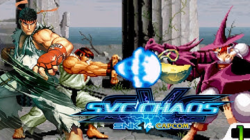 SNK Vs CAPCOM Svc Chaos Plus | Ryu Arcade Full Pc Gaming | Neogeo Gamers