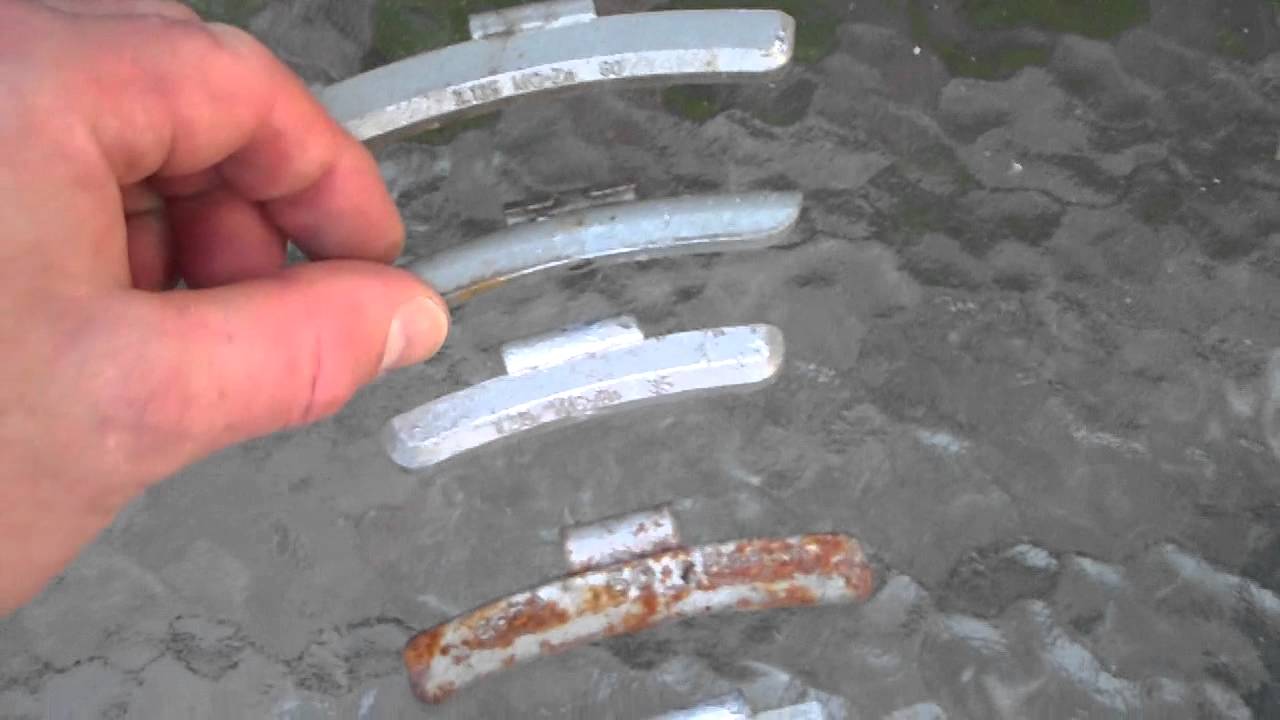 Wheel Weight Identification Chart