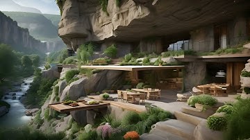 Ngôi Nhà Trong Hang Đá Giữa Núi Rừng – Chốn Ẩn Cư Tuyệt Đẹp Bên Thác Nước