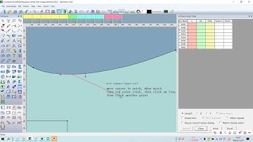 How to measure distance between 2 #notch in GetonAgain #CAD software