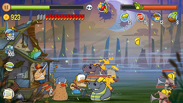 Swamp Attack - Hard Mode. Episode 10 Level 17 Gameplay Android walkthrough