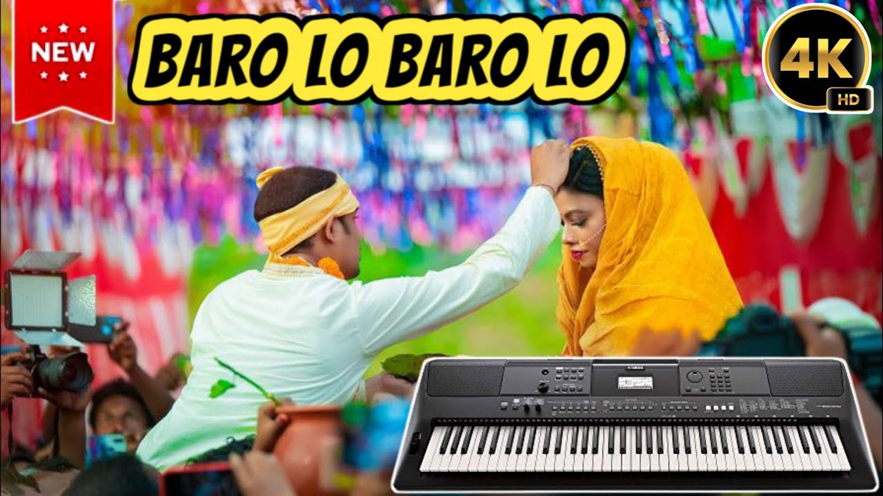 Baro Lo Baro Lo  Santali Instrumental Video 2023  Bapla Special  New Santali Song