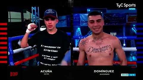 Kevin Acua vs. Alexander Domnguez  - Boxeo de Prim...