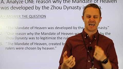 SAQ Part 1: Answer the Question