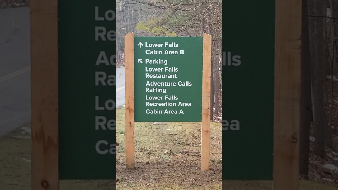 New Signage at Letchworth State Park - YouTube