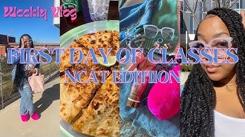 FIRST WEEK OF SPRING SEMESTER 2023| HBCU VLOG | QueenAria Ziya