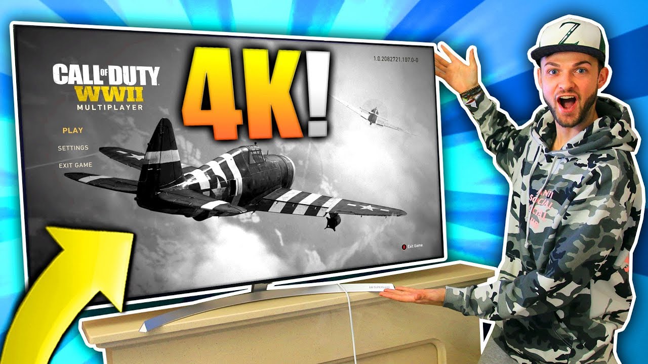 MY BRAND NEW 55" 4K GAMING SCREEN! (IT'S AMAZING) - This is my BRAND NEW 4K LG Nano Cell TV - CHECK IT OUT! 