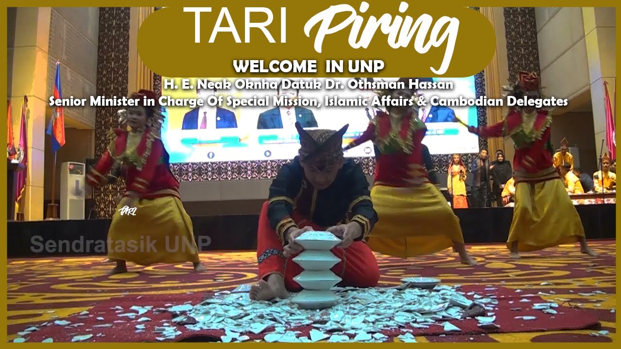 TARI PIRING || Welcome H. E. Neak Oknha Datuk Dr. Othsman Hassan || UNP - KAMBOJA