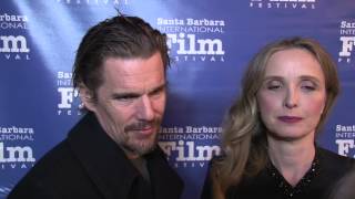 2014 SBIFF  - Ethan Hawke & Julie Delpy Red Carpet Interview