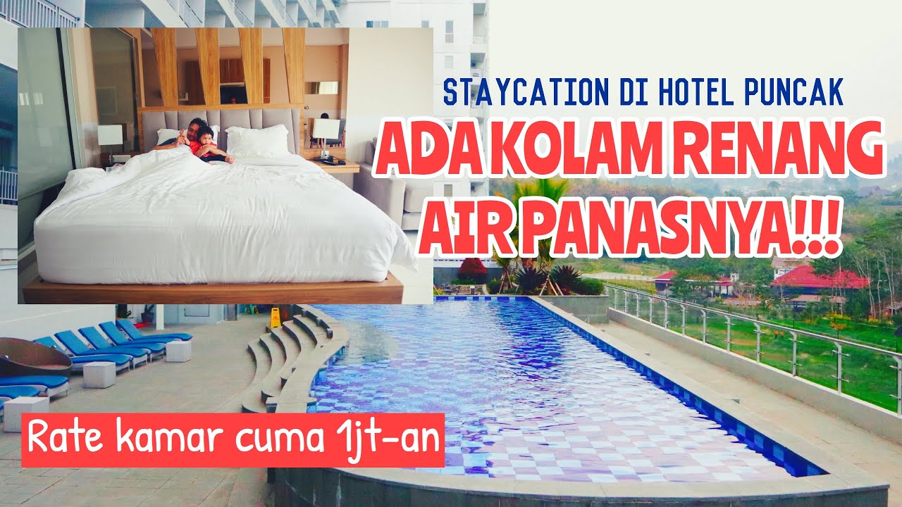 Review Hotel Le Eminence Di Puncak Ada Kolam Air Panasnya Staycation Youtube