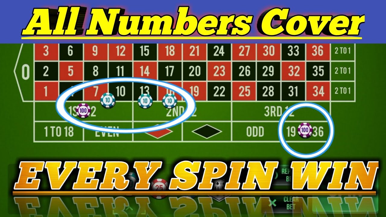 All Numbers Cover Roulette Every Spin Win Roulette Strategy To Win Roulette Tricks YouTube