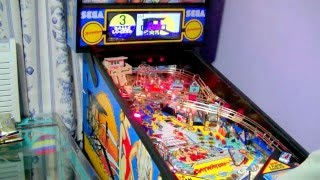 Sega Baywatch pinball 1995 Color DMD Gameplay ピンボール セガ ベイウォッチ ピンボール