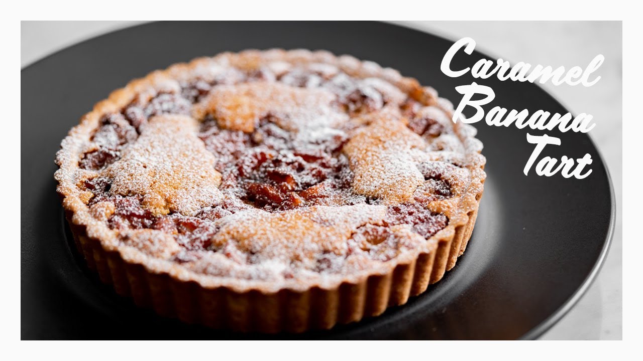 キャラメルバナナタルトの作り方 Caramel Banana Tart Youtube キャラメルバナナタルトの作り方 Caramel Banana Tart Youtube