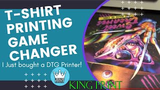 Game Changing Way To Start Your T-shirt Business! KING PRINT