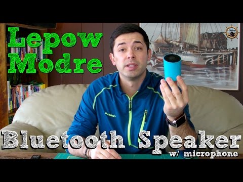 Lepow Modre Bluetooth Speaker // Microphone and Speakerphone