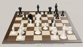 Yosef Porath vs Alexander Alekhine — Warsaw 1935 | CH355