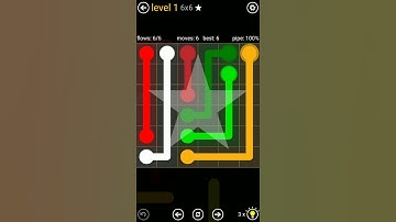 Flow Free | Classic Pack - Level 01 | 6×6