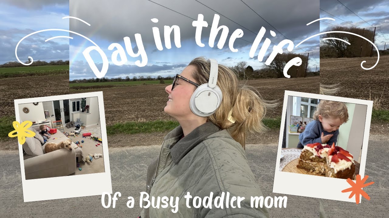Spend a day at home with me and my toddler | Mom vlog 