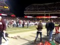 12th Man and Football Team Saw &#39;Em Off after OU Victory