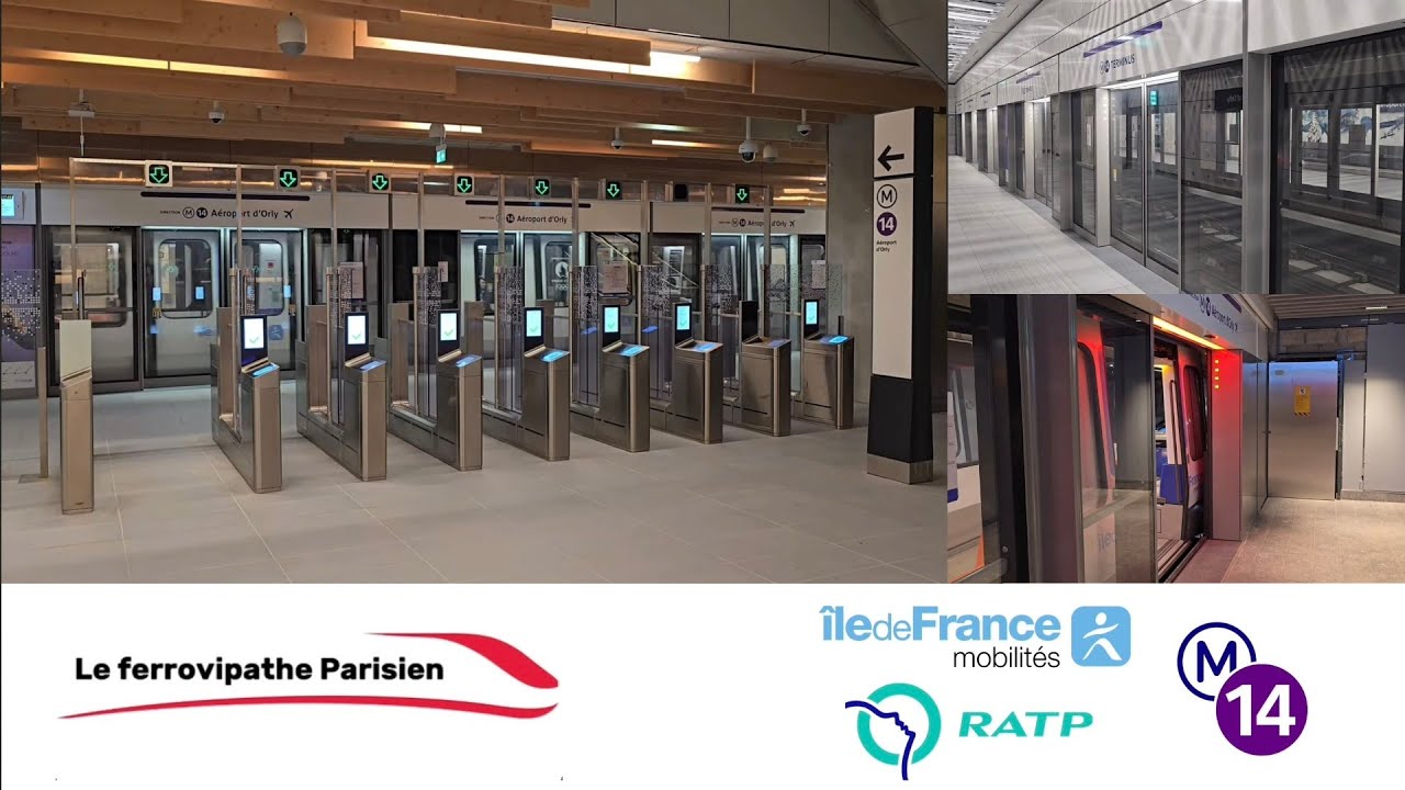 Ouverture du prolongement de la ligne 14 (7 nouvelles stations)
