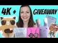 4K Subscriber Giveaway! Multiple Winners! International - (CLOSED)-winners announced!
