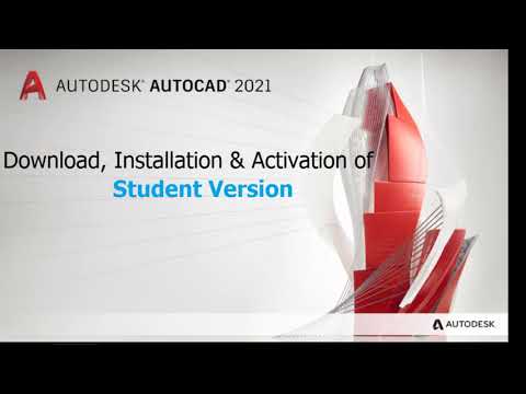 AutoCAD 2021 Student Version  Download and installation guide