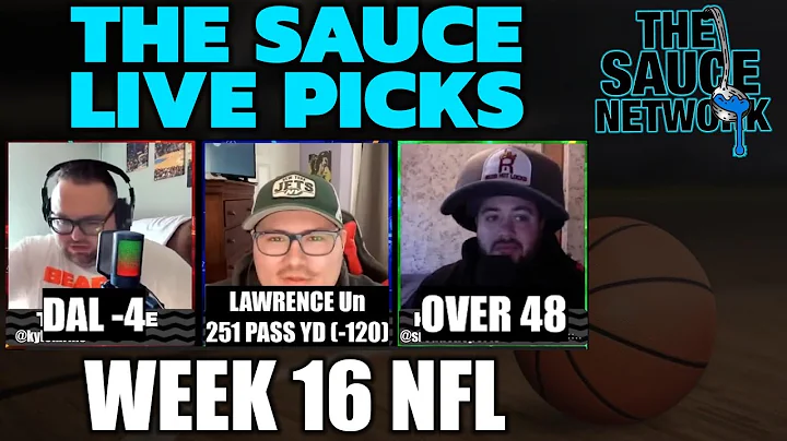 NFL Football Week 16 Live Picks With Kyle Kirms | ...