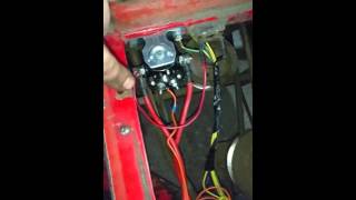 MTD TRACTOR ignition wiring