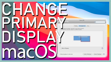 Change YOUR macOS Primary Display on a Dual Screen Setup