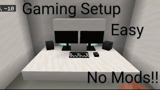Making a Gaming PC in Minecraft: A Step-by-Step Tutorial #minecraft