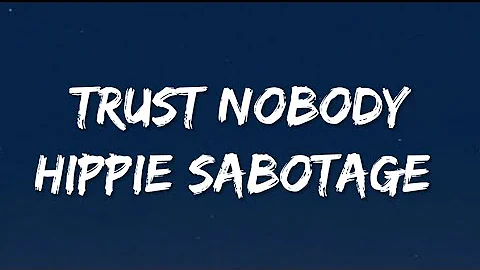 Trust nobody - Hippie Sabotage(lyrics)