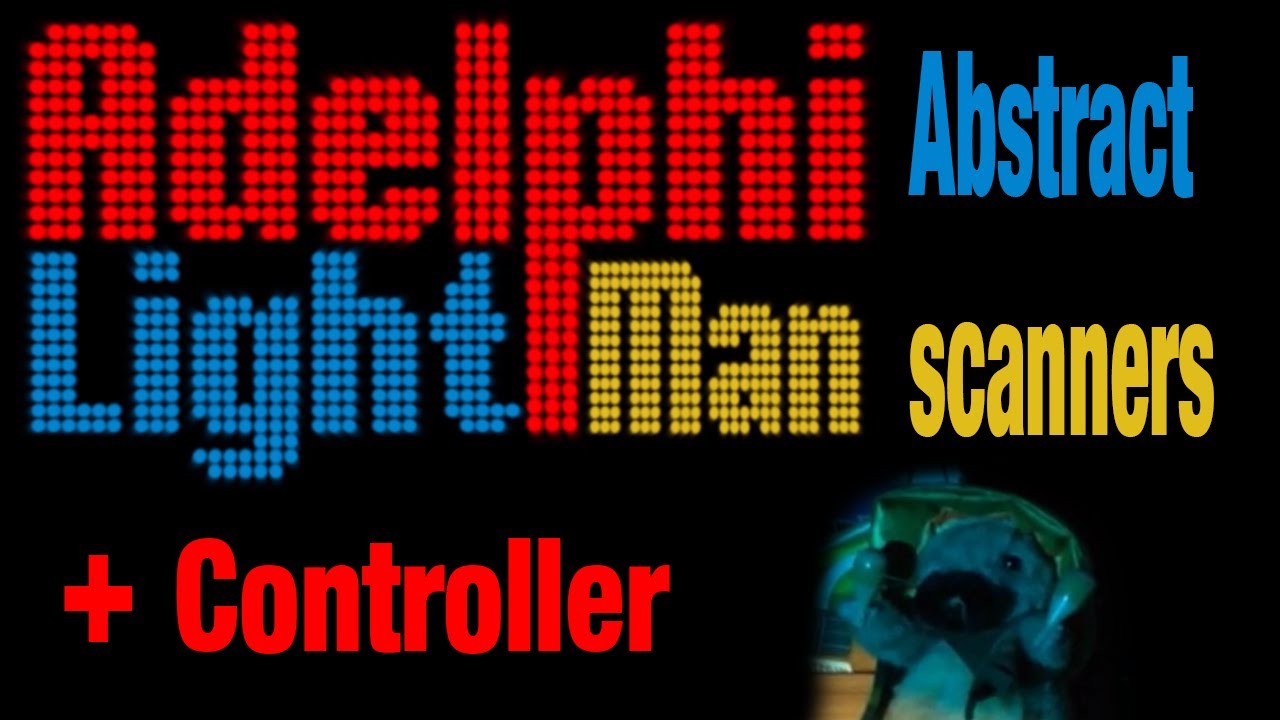 Abstract Scanners Lighting Rig "Tutorial" (Programming and Sound to Light)