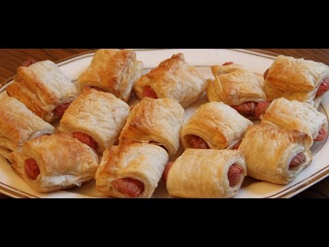 Video: Sausages Ci Hauv Puff Pastry
