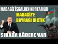 AZERBAYCAN MADAGİZ’İ İŞGALDEN KURTARDı / ŞANLI AZERBAYCAN BAYRAĞI MADAGİZ'DE DALGALANIYOR